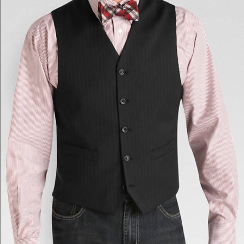 Umo Lorenzo pinstripe vest